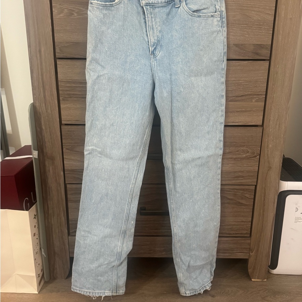 Abercrombie & Fitch Light Blue Straight Leg Jeans